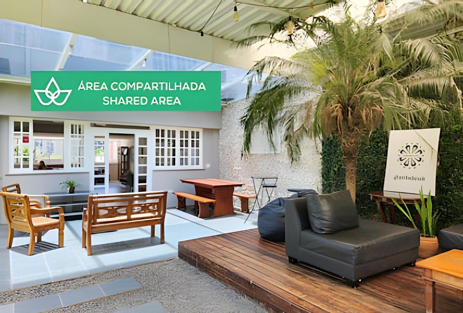 Apartamento Conceito Aberto Na Casa Barigui, Garden *